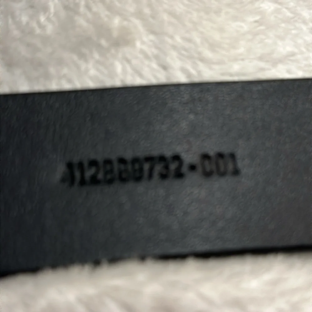 Beautiful Lauren Ralph Lauren Black Leather Belt, Western Motif Silver Buckle 1X